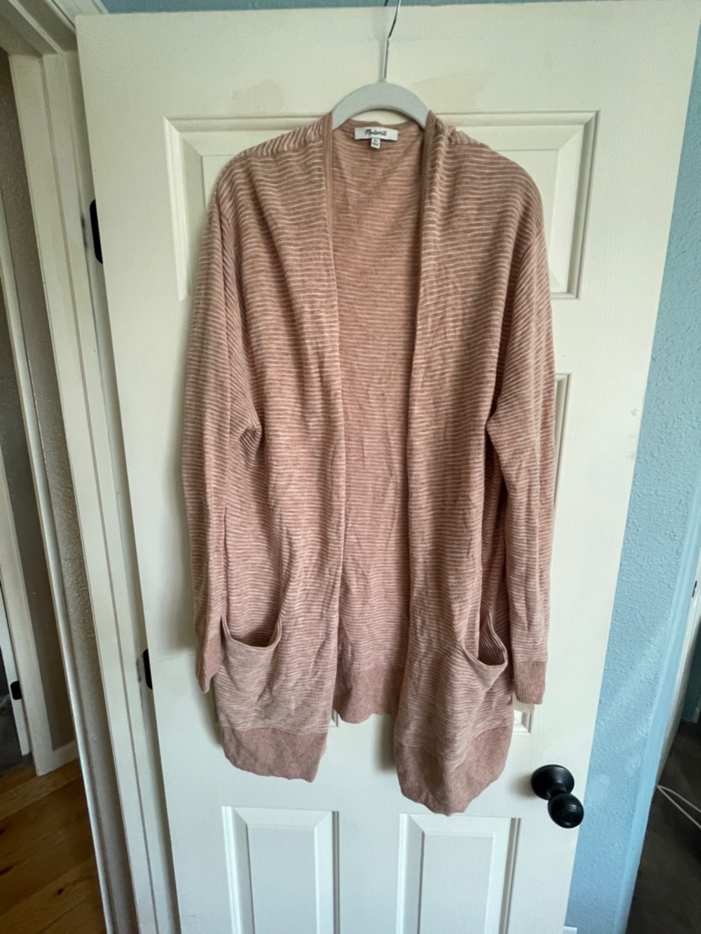 Madewell Ribbed Open-Front Cardigan